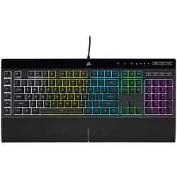 Corsair K55 RGB PRO toetsenbord USB AZERTY Belgisch Zwart