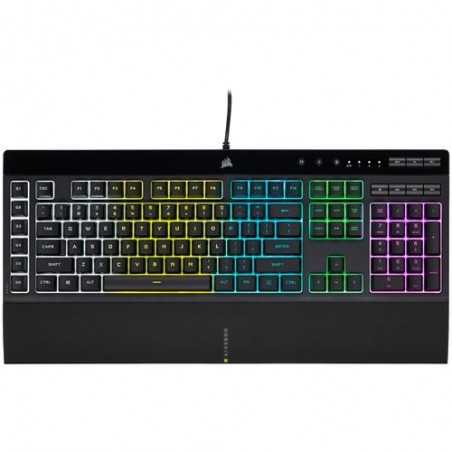 Corsair K55 RGB PRO toetsenbord USB AZERTY Belgisch Zwart