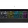 Corsair K55 RGB PRO toetsenbord USB AZERTY Belgisch Zwart