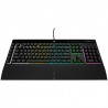 Corsair K55 RGB PRO toetsenbord USB AZERTY Belgisch Zwart