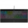 Corsair K55 RGB PRO XT toetsenbord USB AZERTY Belgisch Zwart