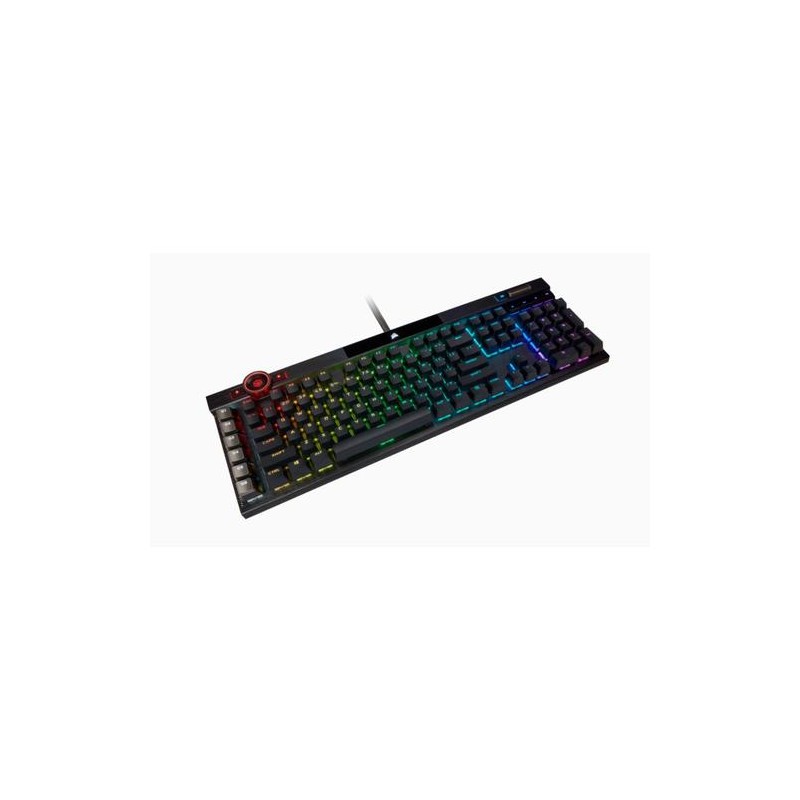 Corsair K100 RGB toetsenbord USB QWERTZ Nederlands Zwart