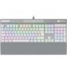 Corsair K70 PRO RGB Optical-Mechanical with PBT DOUBLE SHOT PRO Keycaps — White (BE)