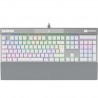 Corsair K70 PRO RGB Optical-Mechanical with PBT DOUBLE SHOT PRO Keycaps — White (BE)