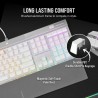 Corsair K70 PRO RGB Optical-Mechanical with PBT DOUBLE SHOT PRO Keycaps — White (BE)