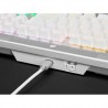 Corsair K70 PRO RGB Optical-Mechanical with PBT DOUBLE SHOT PRO Keycaps — White (BE)