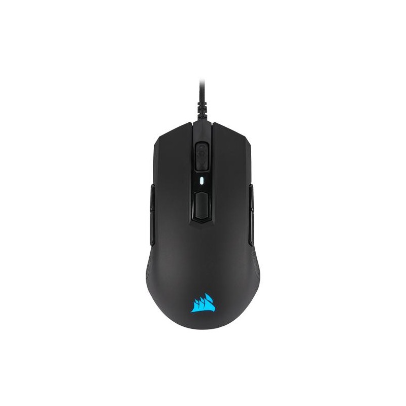 Corsair M55 RGB PRO muis Ambidextrous USB Type-A Optisch 12400 DPI