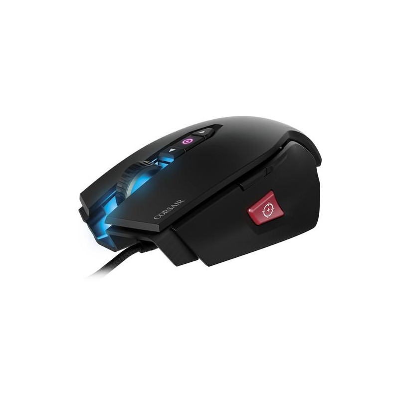 Corsair M65 PRO RGB FPS muis Rechtshandig USB Type-A Optisch 12000 DPI