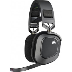 Corsair HS80 RGB Headset Draadloos Hoofdband Gamen Zwart