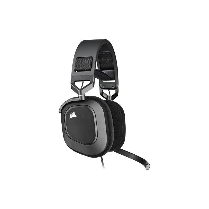 Corsair HS80 RGB USB Headset Bedraad Handheld Gamen Koolstof