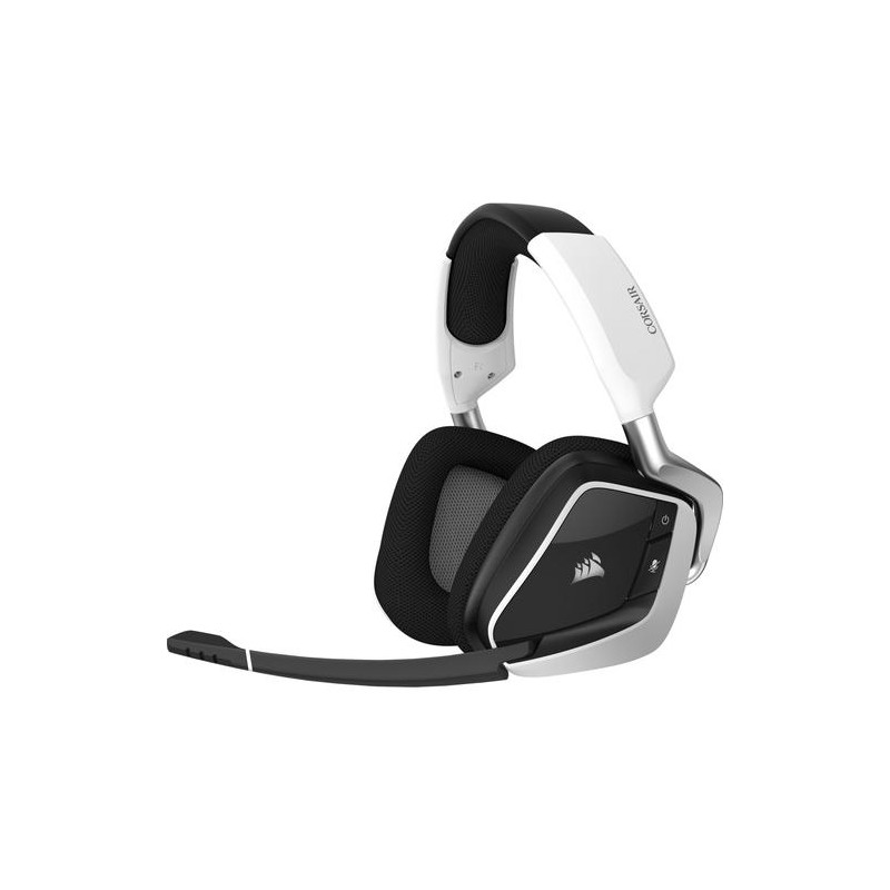 Corsair VOID RGB ELITE Wireless Headset Draadloos Hoofdband Gamen Zwart, Wit