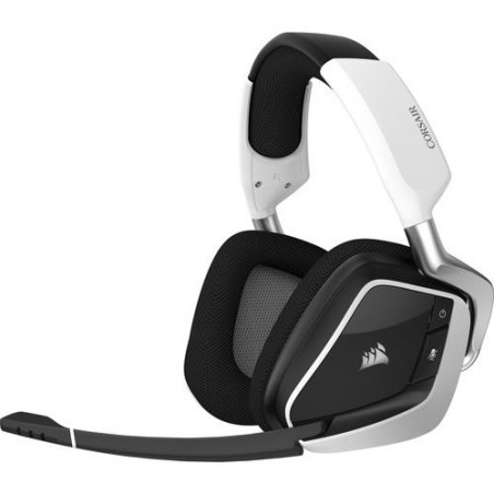 Corsair VOID RGB ELITE Wireless Headset Draadloos Hoofdband Gamen Zwart, Wit