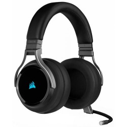 Corsair Virtuoso RGB Headset Bedraad en draadloos Hoofdband Gamen USB Type-A Koolstof