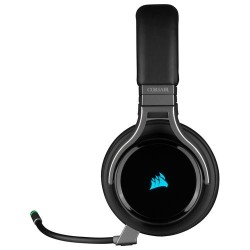 Corsair Virtuoso RGB Headset Bedraad en draadloos Hoofdband Gamen USB Type-A Koolstof