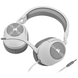 Corsair HS55 STEREO Headset Bedraad Hoofdband Gamen Wit