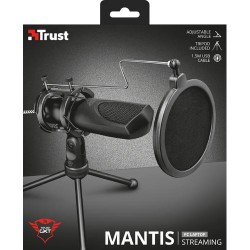 Trust GXT 232 Mantis Microfoon - Gaming & Streaming - USB - Zwart