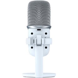 HyperX SoloCast - USB Microphone (White) Wit Microfoon voor spelcomputers