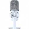 HyperX SoloCast - USB Microphone (White) Wit Microfoon voor spelcomputers