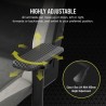 Corsair T3 RUSH Fabric Gaming Chair - Grey/White