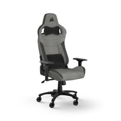 Corsair T3 RUSH Fabric Gaming Chair - Grey/Charcoal
