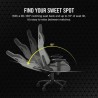 Corsair T3 RUSH Fabric Gaming Chair - Grey/Charcoal