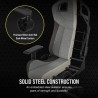 Corsair T3 RUSH Fabric Gaming Chair - Grey/Charcoal