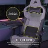 Corsair T3 RUSH Fabric Gaming Chair - Grey/Charcoal