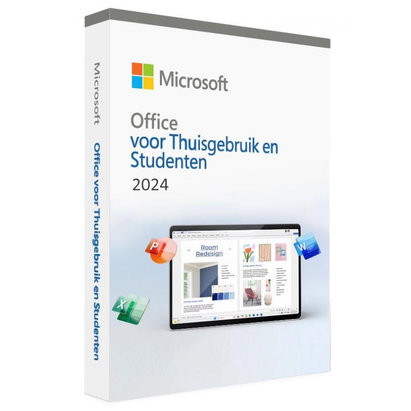 Microsoft Office Thuisgebruik en Studenten 2024