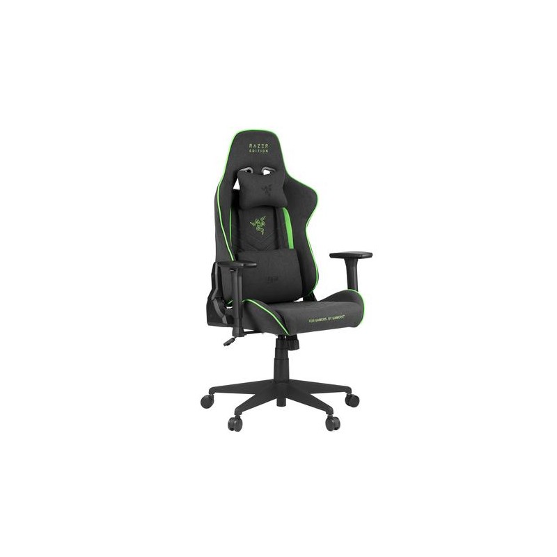 azer by Zen - Tarok Pro X PC-gamestoel Gecapitonneerde zitting Groen, Grijs
