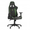 azer by Zen - Tarok Pro X PC-gamestoel Gecapitonneerde zitting Groen, Grijs