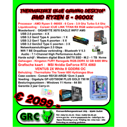 THERMALTAKE BLUE GAMING Desktop AMD Ryzen 5 - 9600X - RTX 4060