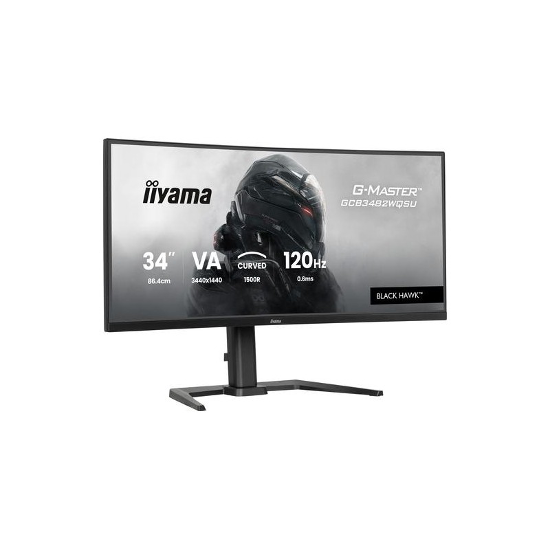 iiyama GCB3482WQSU-B1 computer monitor 86,4 cm - 34" 3440 x 1440 Pixels - 120Hz