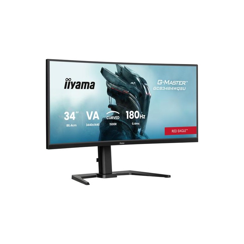 iiyama G-MASTER GCB3484WQSU-B1 computer monitor 86,4 cm (34") 3440 x 1440 Pixels