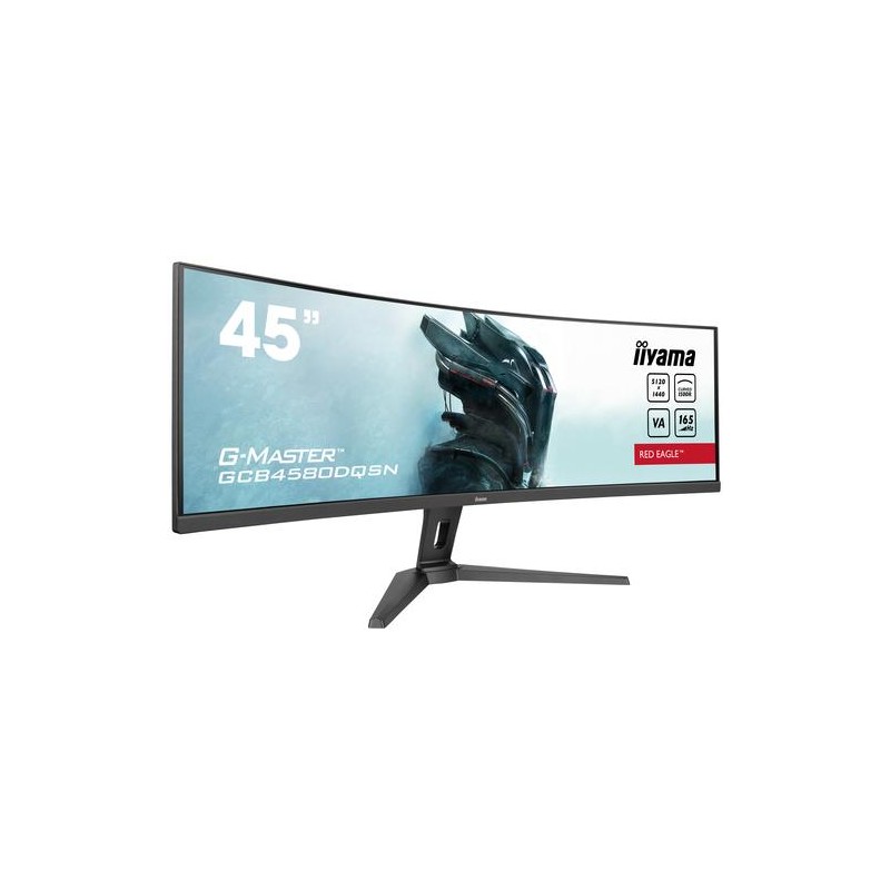 iiyama G-MASTER RED EAGLE GCB4580DQSN-B1 CURVED computer monitor 113 cm - 44.5") 5120 x 1440 Pixels - 165Hz