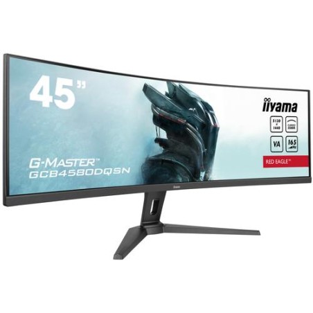 iiyama G-MASTER RED EAGLE GCB4580DQSN-B1 CURVED computer monitor 113 cm - 44.5") 5120 x 1440 Pixels - 165Hz