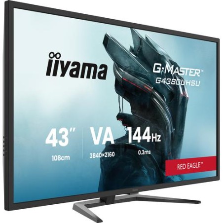 iiyama G-MASTER G4380UHSU-B2 computer monitor 108 cm - 42.5" 3840 x 2160 Pixels 4K - 144Hz
