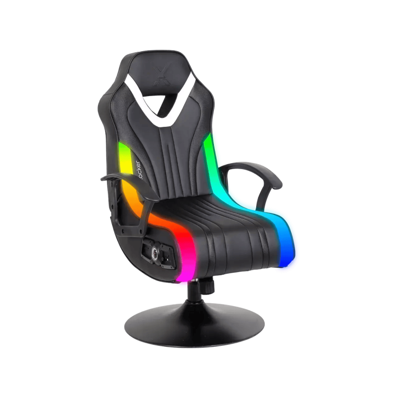 XROCKER XR FURY Junior GAMING Bureaustoel  BLACK