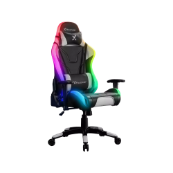 XROCKER AGILITY RGB GAMING CHAIR BLK-GRY adjustable PU leather Neo Motion