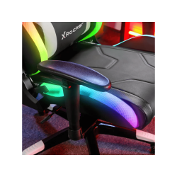 XROCKER AGILITY RGB GAMING CHAIR BLK-GRY adjustable PU leather Neo Motion