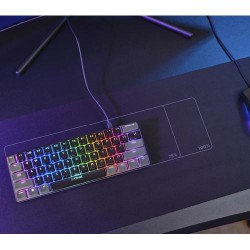 Trust GXT 867 Acira toetsenbord Gamen USB AZERTY Belgisch Zwart, Grijs