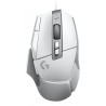 Logitech G502 X Bedrade Gaming Muis, LIGHTFORCE hybride, optisch-mechanische, primaire schakelaars, HERO 25K sensor, Wit