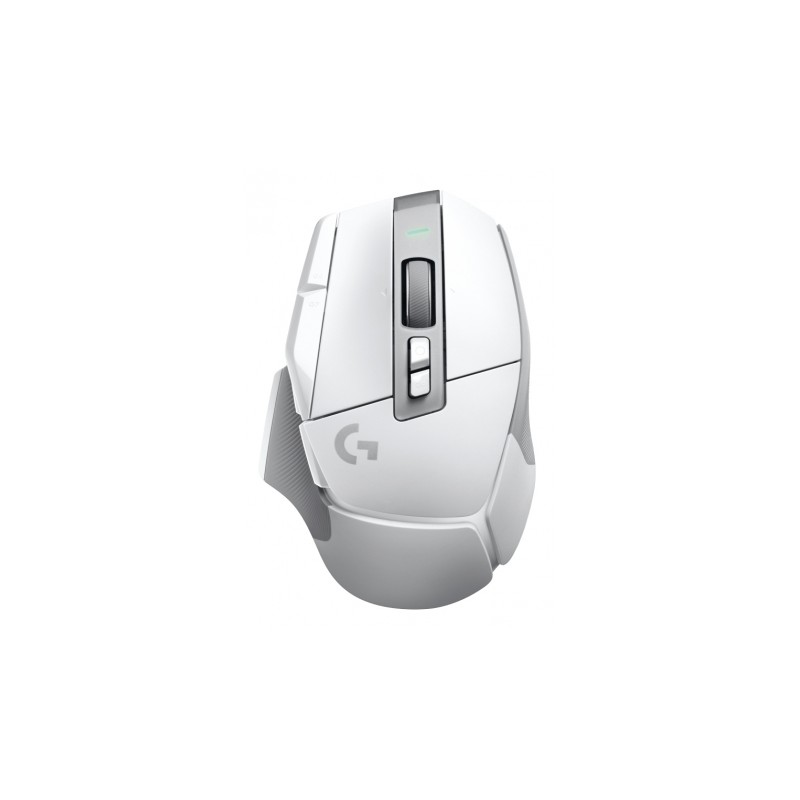 Logitech G502 X LIGHTSPEED Draadloze Gaming Muis, LIGHTFORCE, hybride, optisch-mechanische schakelaars, HERO 25K sensor, Wit