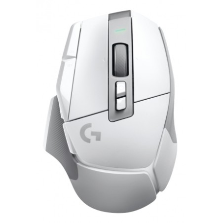Logitech G502 X LIGHTSPEED Draadloze Gaming Muis, LIGHTFORCE, hybride, optisch-mechanische schakelaars, HERO 25K sensor, Wit