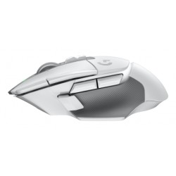Logitech G502 X LIGHTSPEED Draadloze Gaming Muis, LIGHTFORCE, hybride, optisch-mechanische schakelaars, HERO 25K sensor, Wit