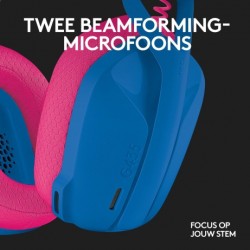 Logitech G435 LIGHTSPEED WRLS G Headset BLUE