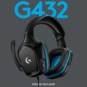 Logitech G432 Gaming Headset Leatherette
