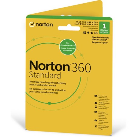 Norton 360 Standard - 1 PC / 1 jaar