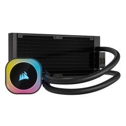 Corsair H100I Processor Kit voor vloeistofkoeling 12 cm Zwart