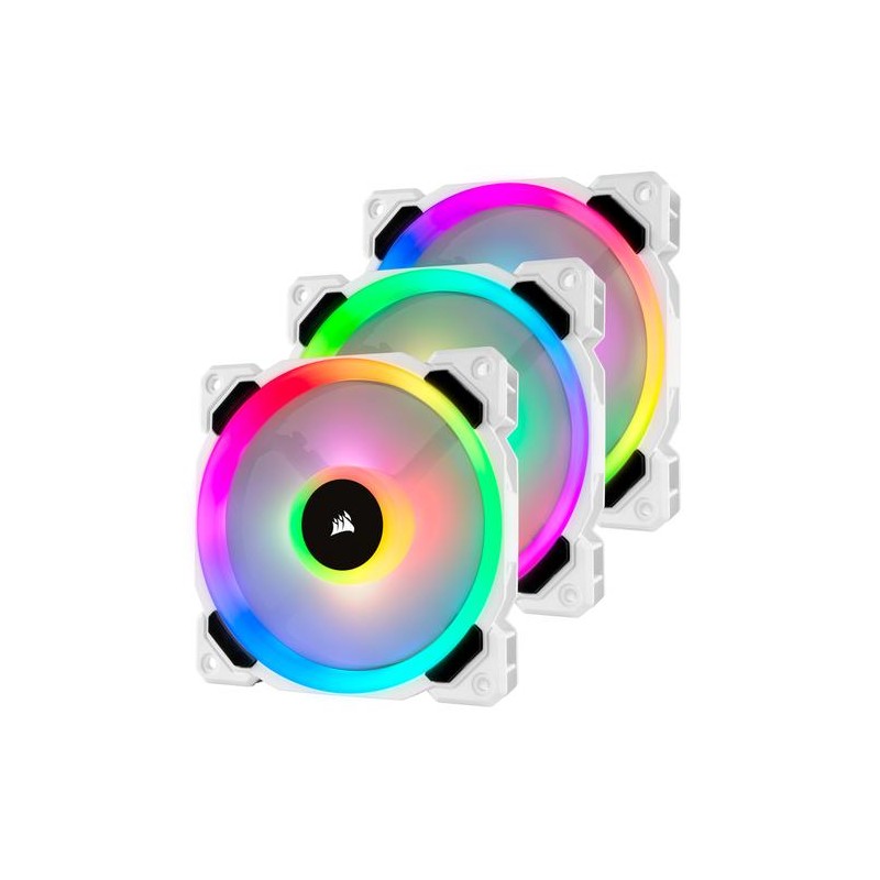 Corsair LL120 RGB Computer behuizing Ventilator 12 cm Wit