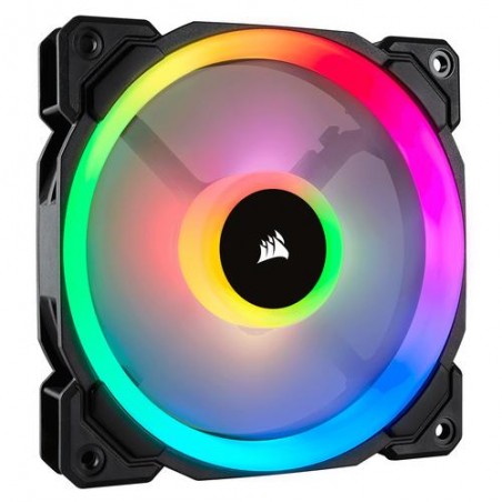 Corsair LL120 RGB Computer behuizing Ventilator 12 cm - Zwart